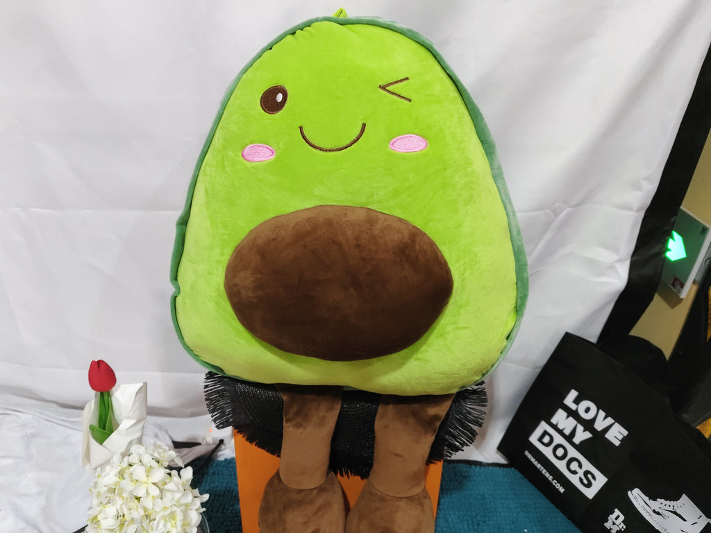 Avocado Plush Toy – Soft Cute Stuffed Pillow
