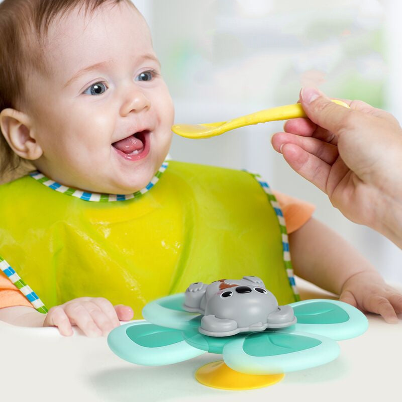 Baby Suction Spinner Toy – Fun Bath & Sensory Play