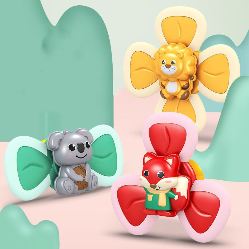 Baby Suction Spinner Toy – Fun Bath & Sensory Play