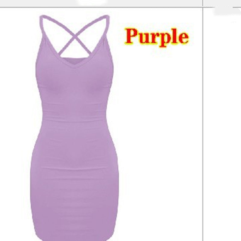 Halter Bodycon Mini Dress – Sleek Solid Color Style