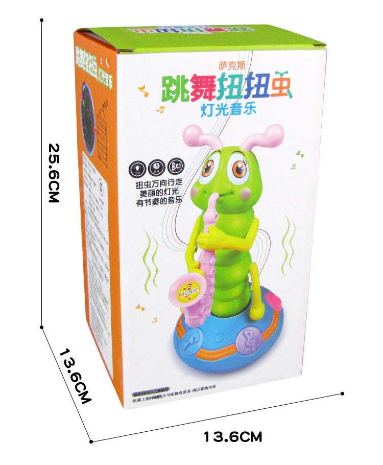 Dancing Worm Toy – Music & LED Light