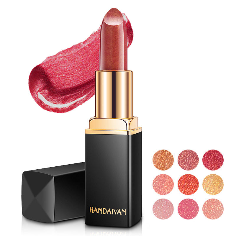 Metallic Color-Changing Lipstick – Pearlescent Shine
