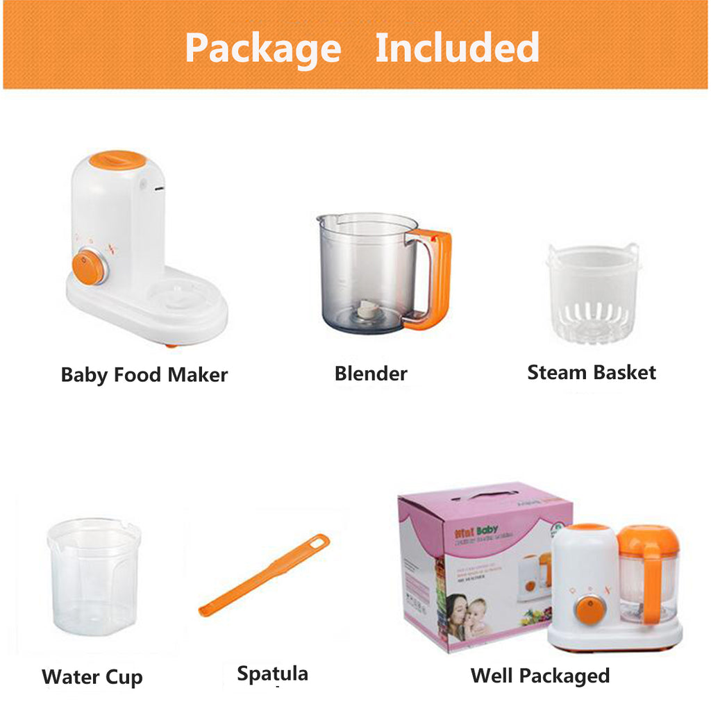 Baby Food Processor – Multifunctional Steamer & Blender