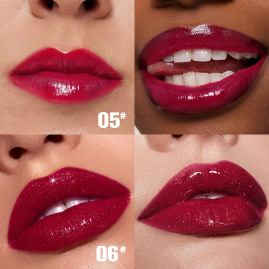 Rose Hydrating Lip Gloss – High Shine Smooth Finish