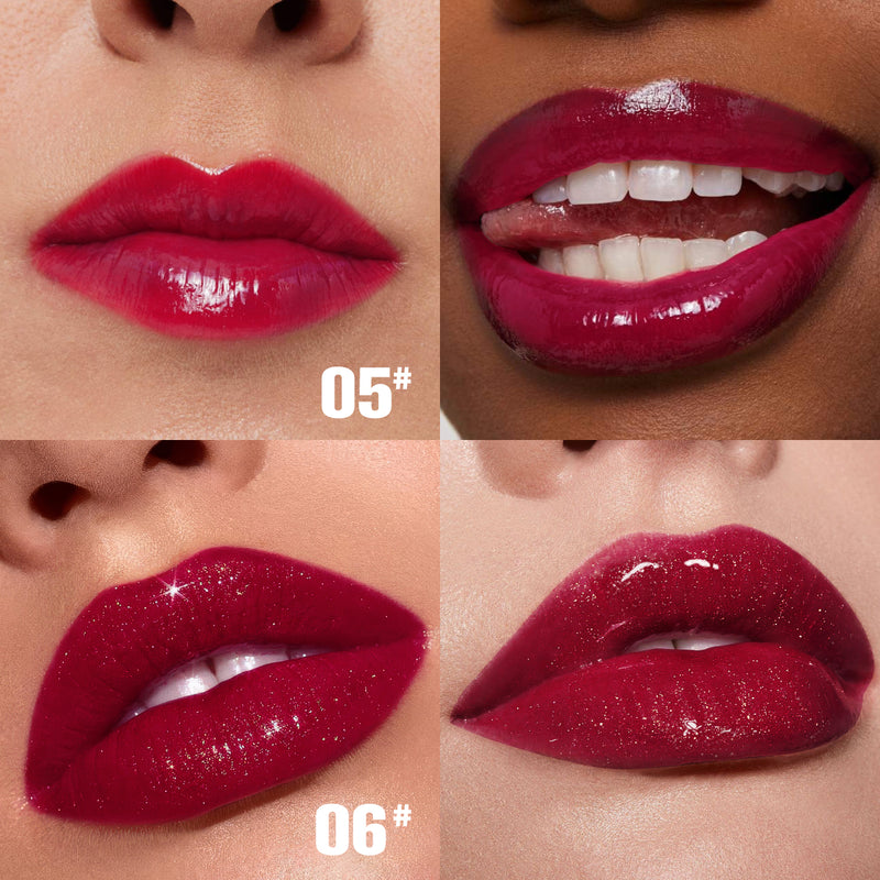 Rose Hydrating Lip Gloss – High Shine Smooth Finish