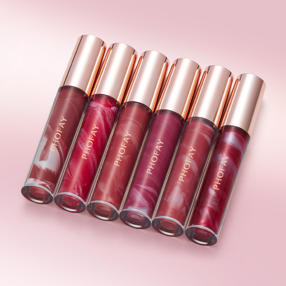 Rose Hydrating Lip Gloss – High Shine Smooth Finish