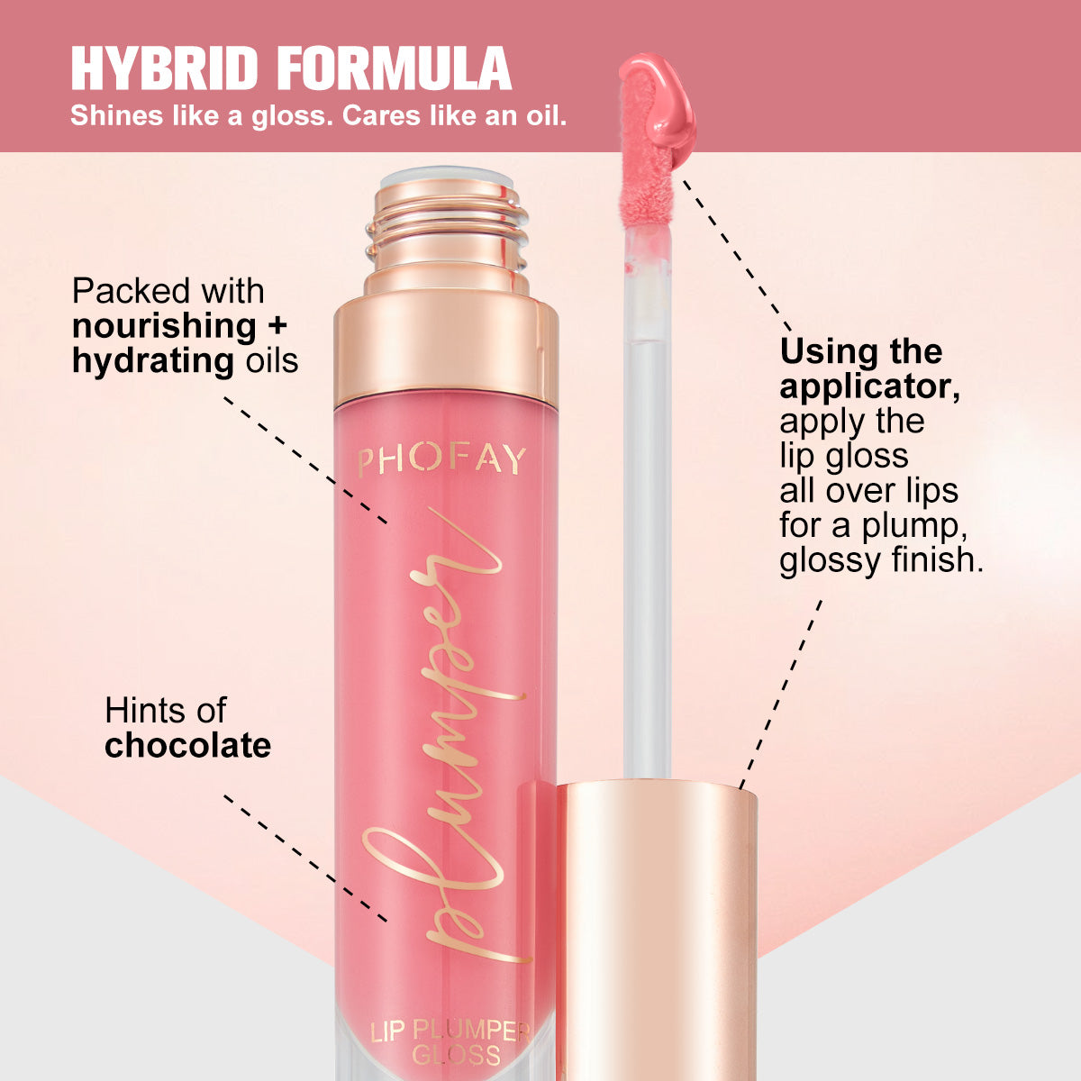 Lip Plumper Gloss – High Shine & Volumizing Effect