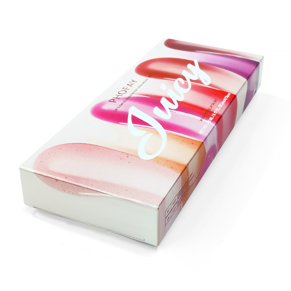 Juicy Lip Oil Set – Hydrating High Shine Collection / PHOFAY