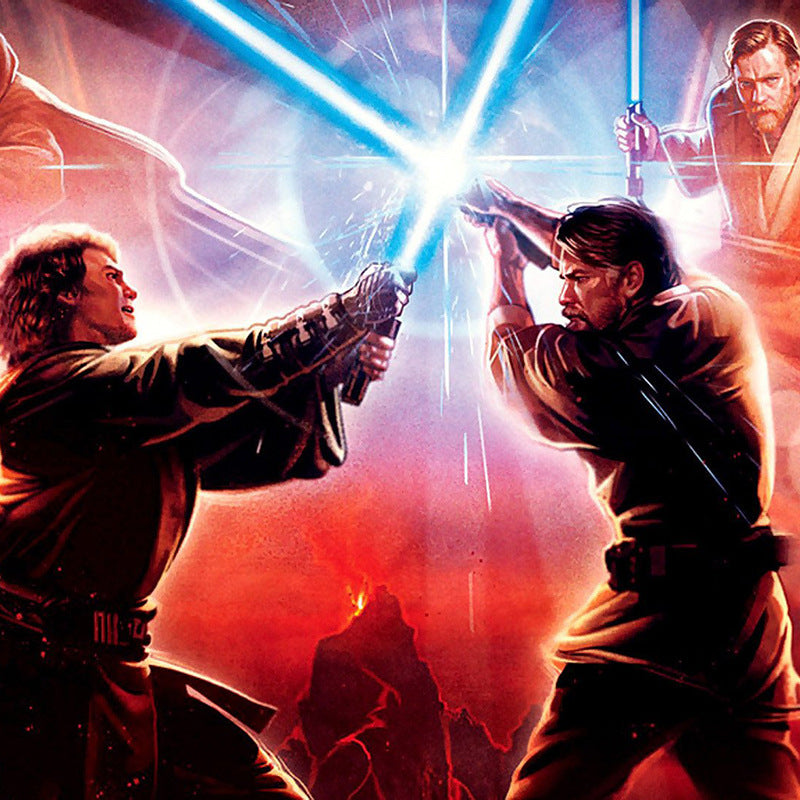 LED Light Saber Toy – Sound & Light Effects