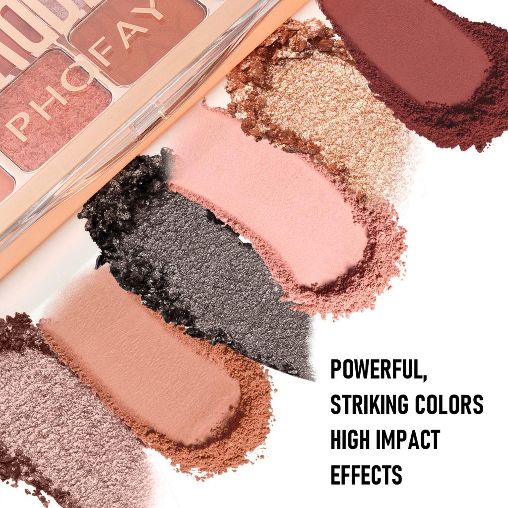 12-Color Eyeshadow Palette – Highly Pigmented Shades