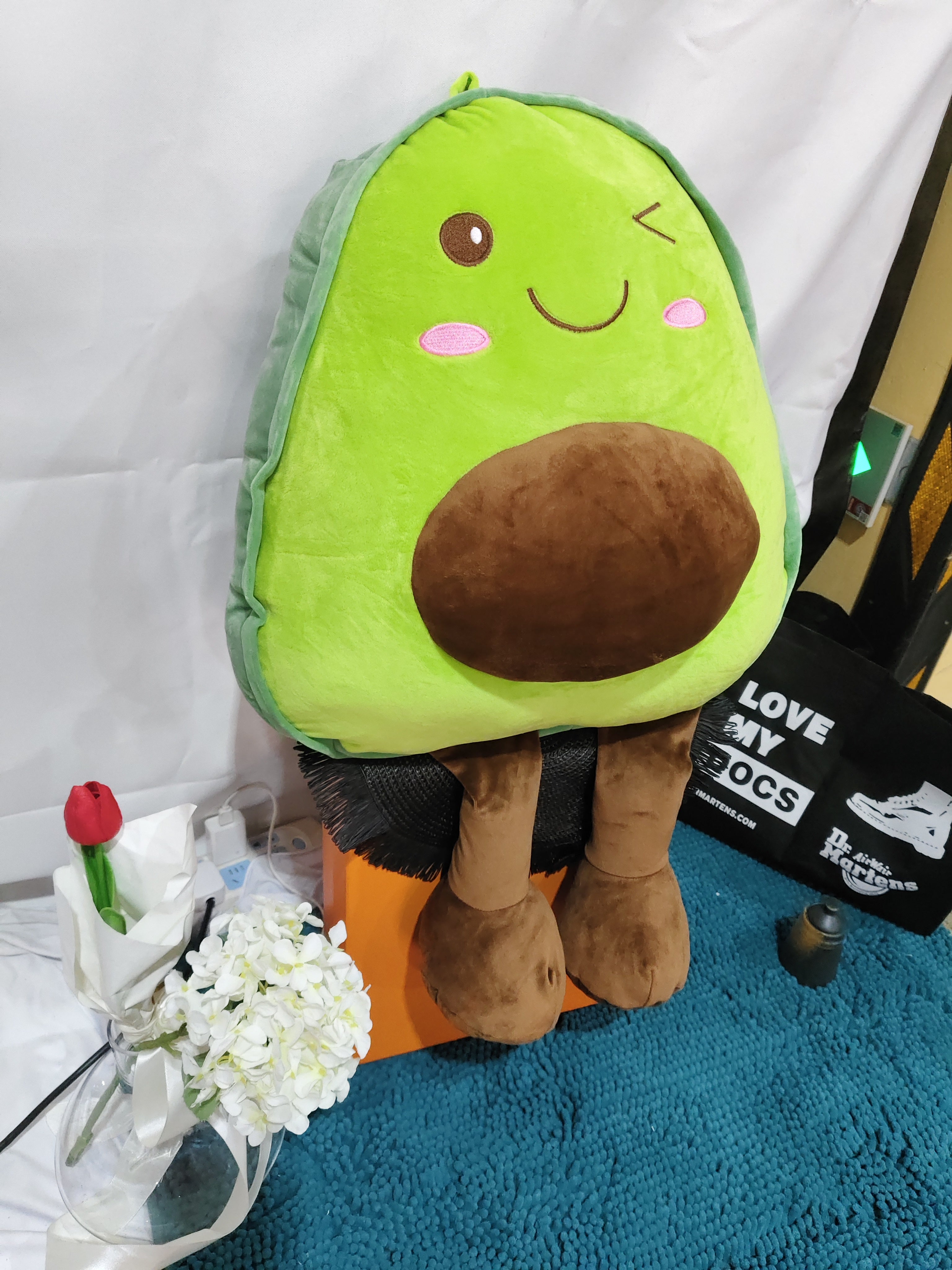 Avocado Plush Toy – Soft Cute Stuffed Pillow