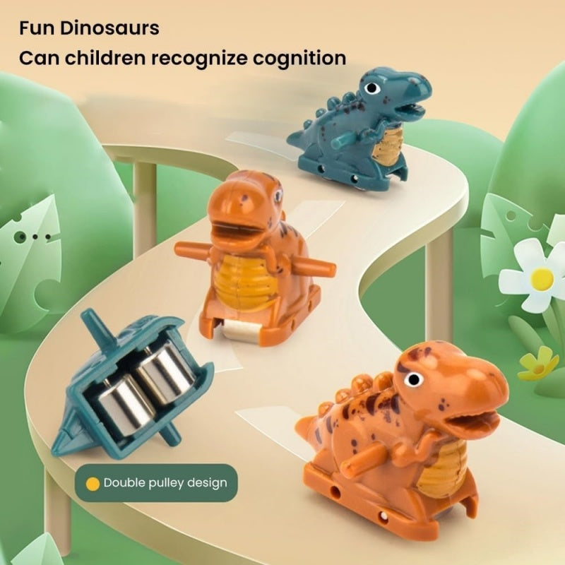 Dinosaur Climbing Track Toy – Interactive Stair Race Set