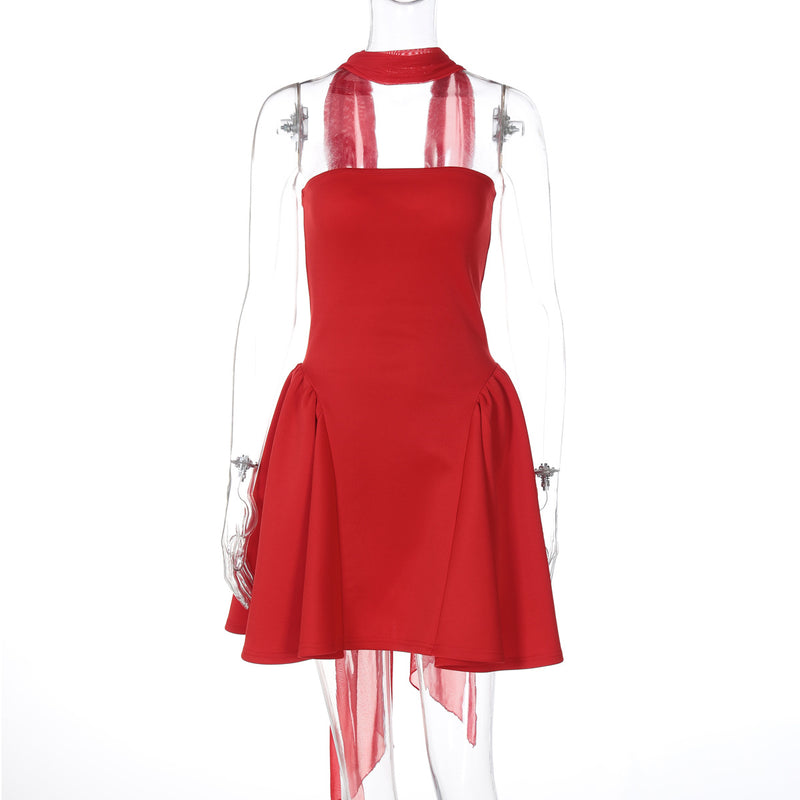 Strapless Bodycon Mini Dress – Back Zip Party Style