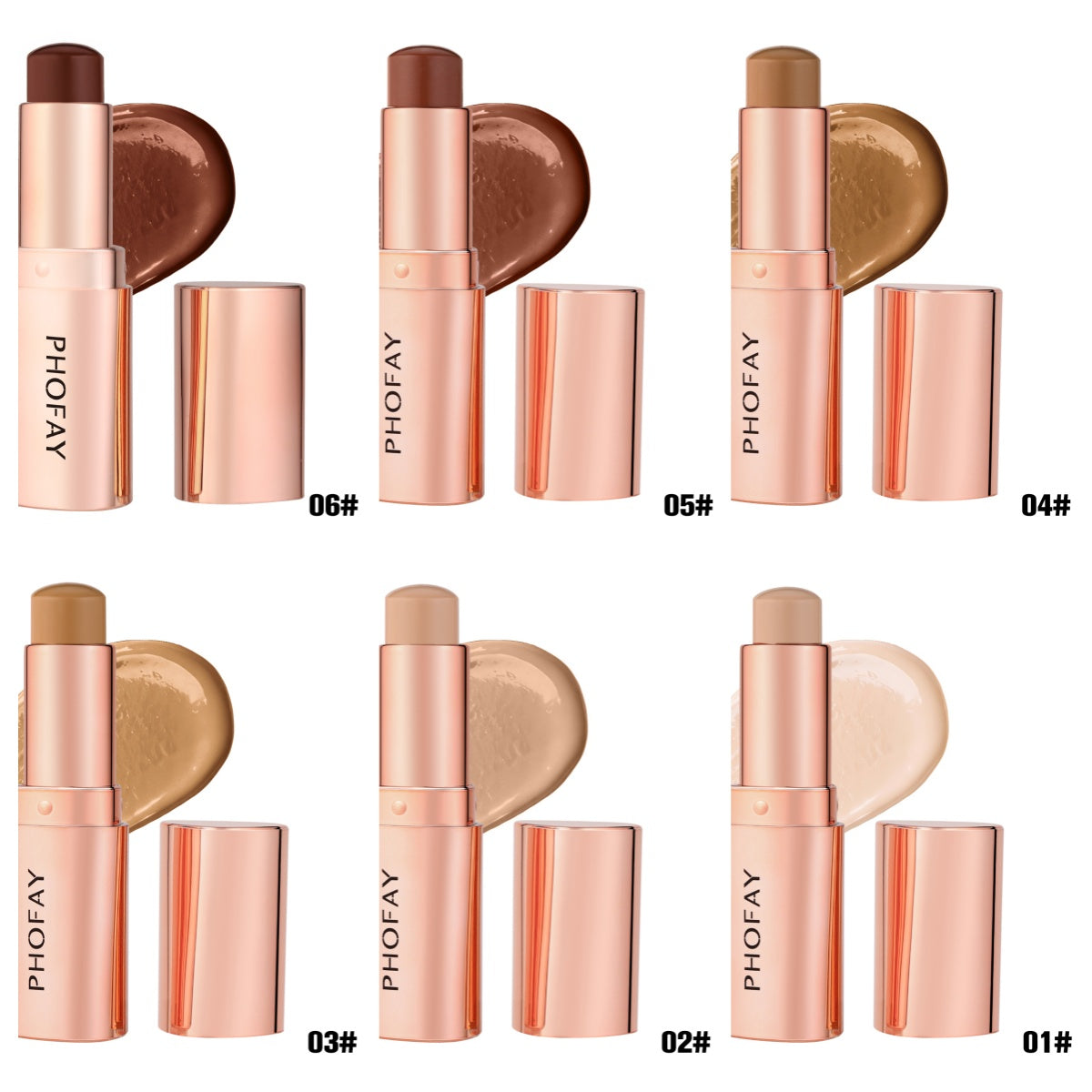 Contour Stick – Creamy Blendable Sculpting / PHOFAY
