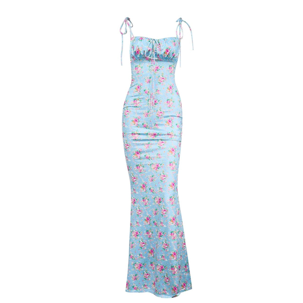 Floral Pleated Dress – Elegant Summer Style