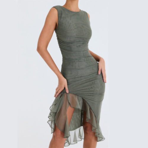 Sleeveless Bodycon Mini Dress – Summer Party Style