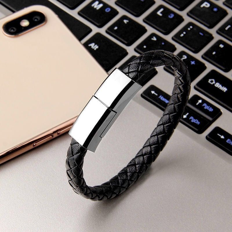 Bracelet Charging Cable – USB Fast Charge & Data Sync
