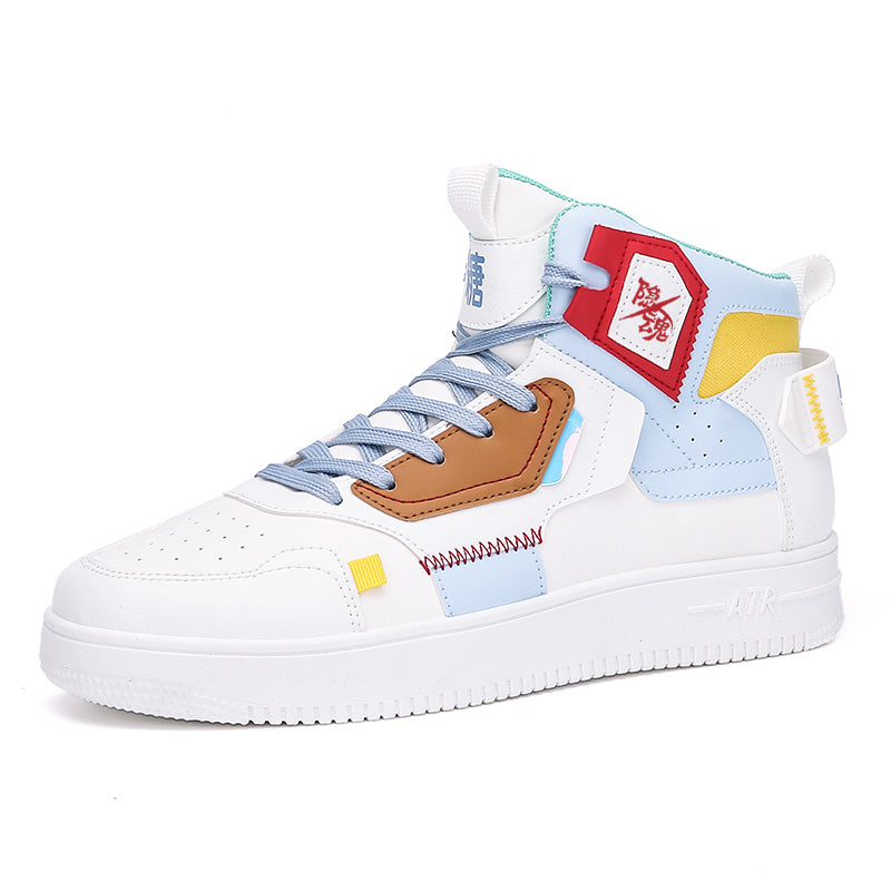 High-Top Sneakers – Casual Sport Style, Street Style