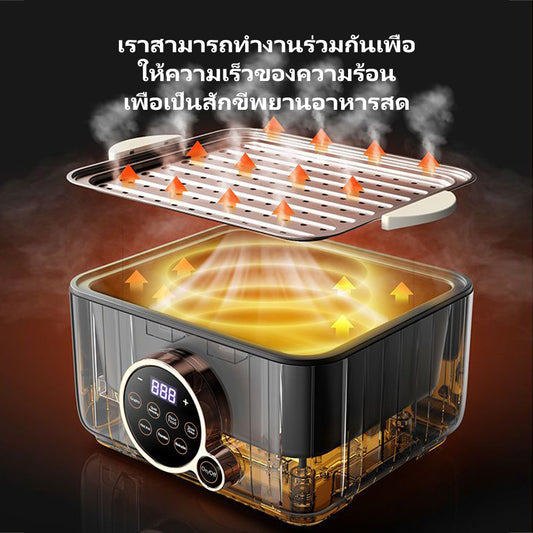 3-Tier Steamer Pot – Multi-Layer Cooking & Boiling