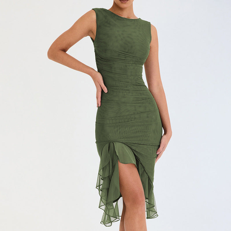 Sleeveless Bodycon Mini Dress – Summer Party Style