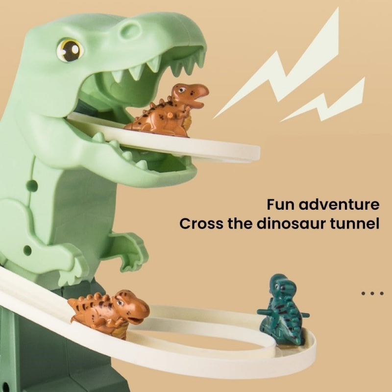 Dinosaur Climbing Track Toy – Interactive Stair Race Set