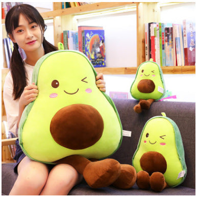 Avocado Plush Toy – Soft Cute Stuffed Pillow