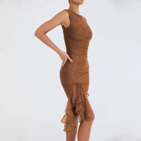 Sleeveless Bodycon Mini Dress – Summer Party Style
