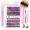 Cluster Lashes Kit – 150 Pieces, 12 Rows, Natural Volume Look