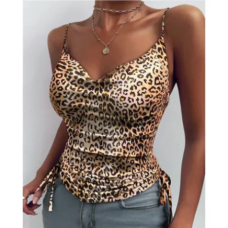 V-Neck Spaghetti Strap Cami Top – Summer Essential