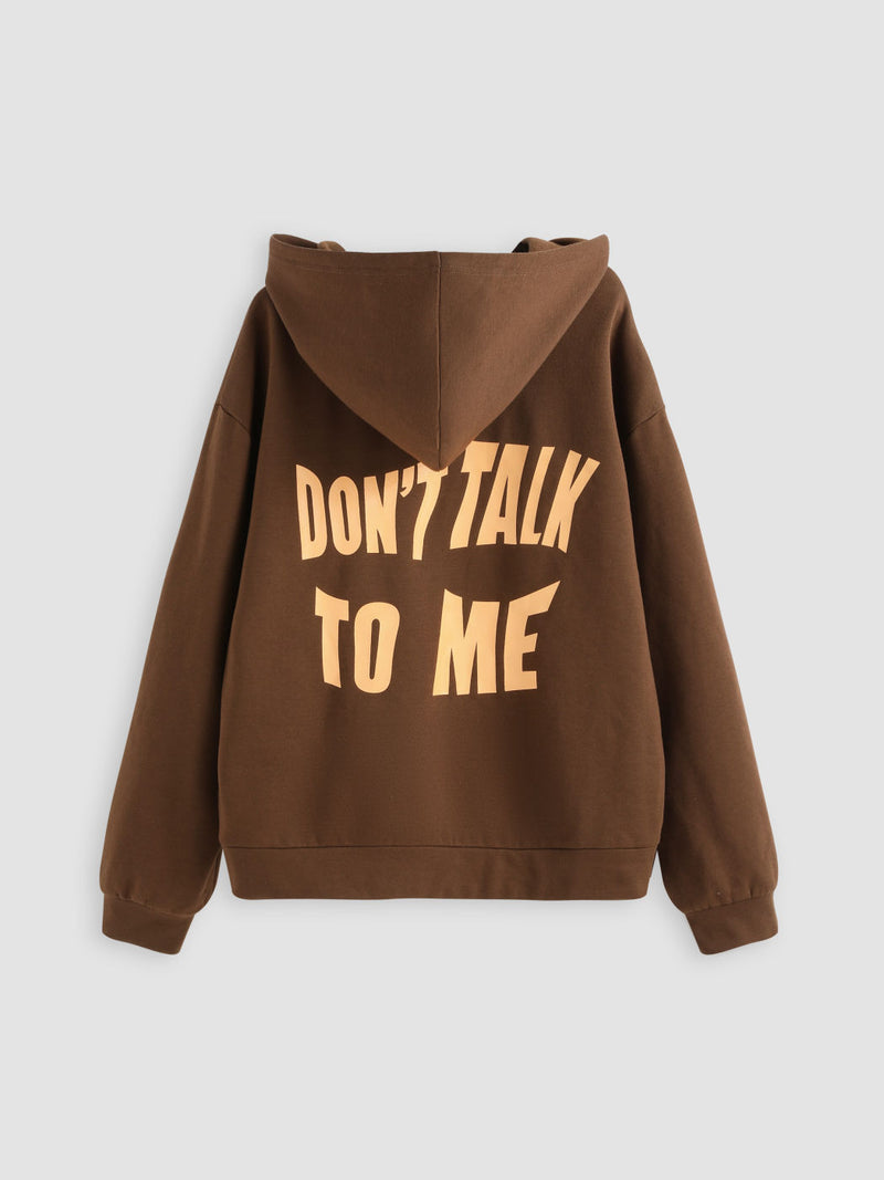 Oversized Graphic Hoodie – Street Style Letter Print