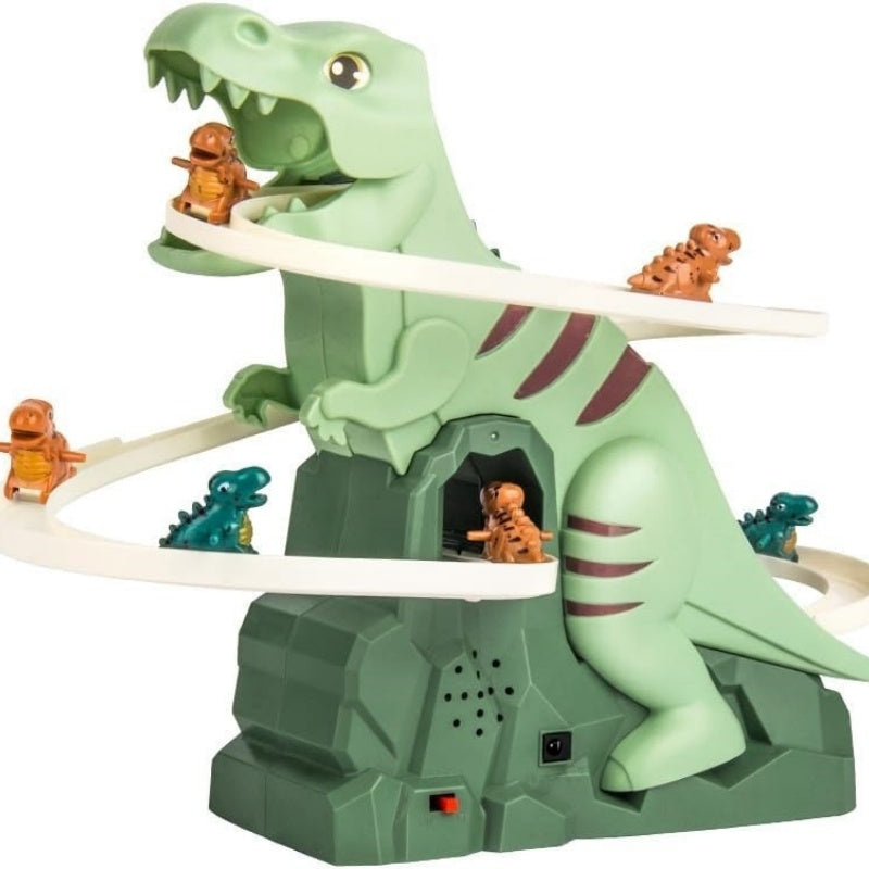 Dinosaur Climbing Track Toy – Interactive Stair Race Set
