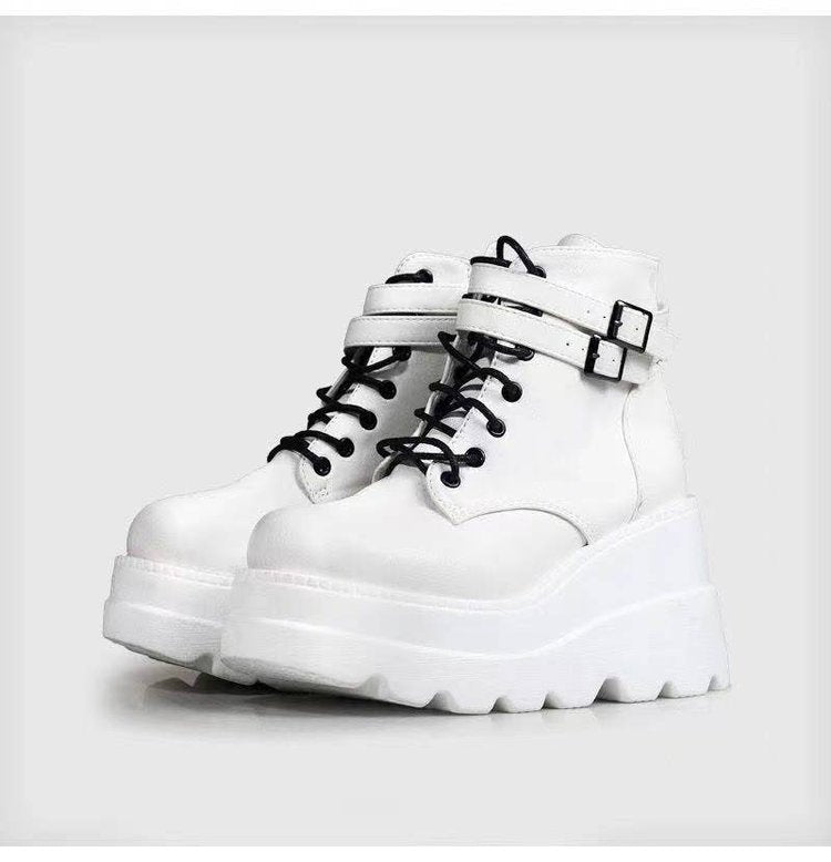Platform Ankle Boots – Chunky Heel Fashion Boots