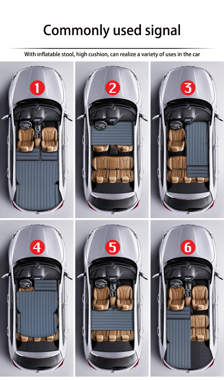 Car Inflatable Bed – Comfortable Travel Mattress for Hatchbacks