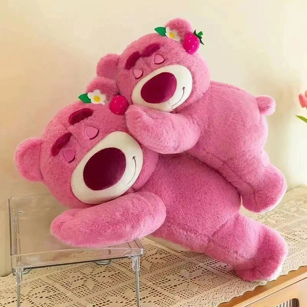 Disney Toy Story Lotso Bear Plush Pillow – Cute Stuffed Sofa Toy for Kids