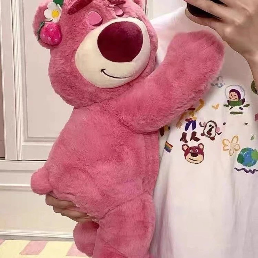 Disney Toy Story Lotso Bear Plush Pillow – Cute Stuffed Sofa Toy for Kids