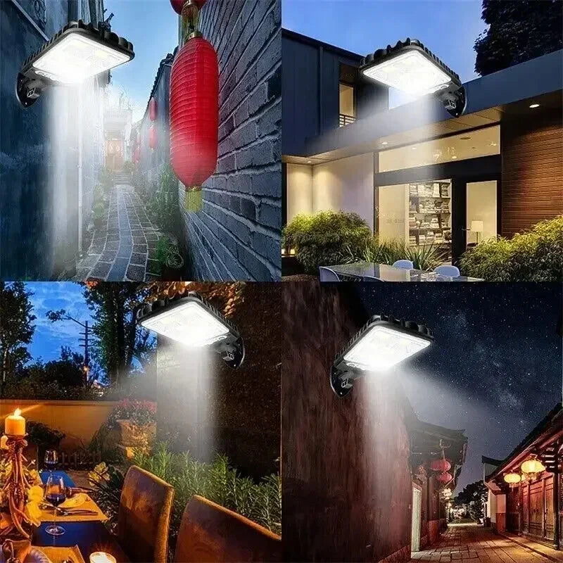 Waterproof Solar Wall Lights – LED Garden Lighting for Outdoor Decoration