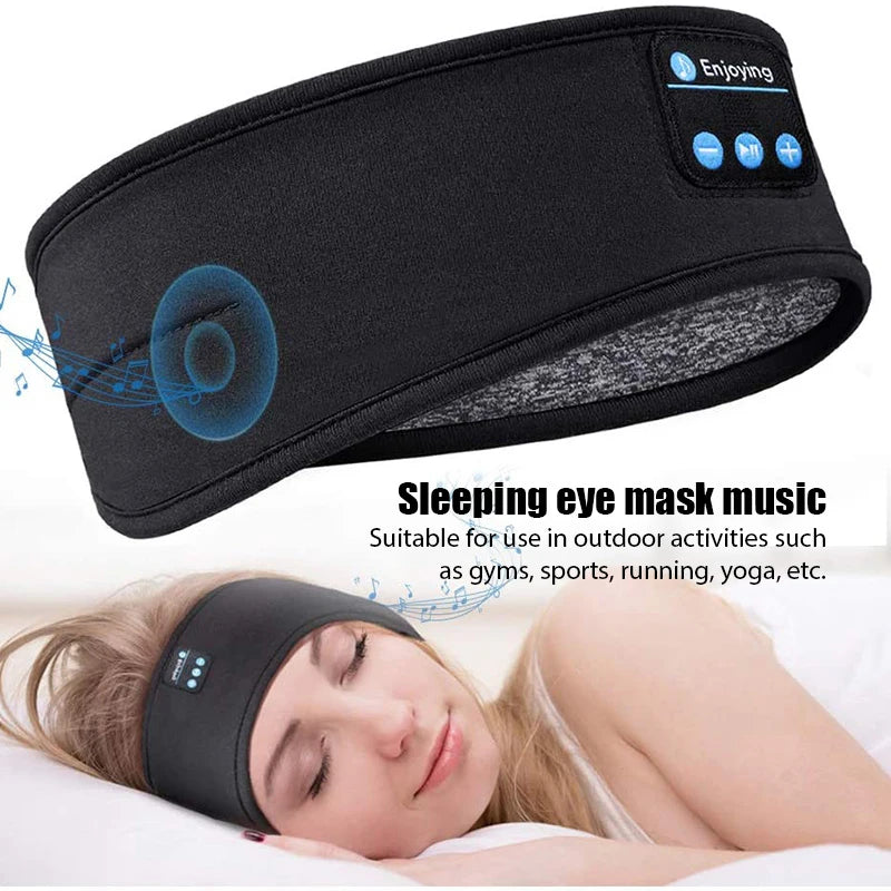 Wireless Music Headband – Bluetooth Headphones for Sleep & Sport