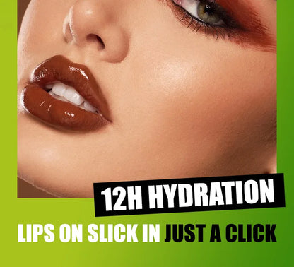 GlowPress Silky Lip Gloss – Multi-Color Shine, Hydrating