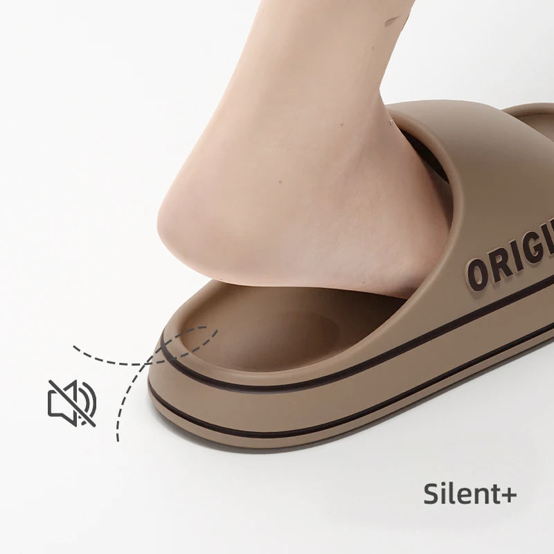 Letter Slides – Thick Sole Non-Slip Slippers for