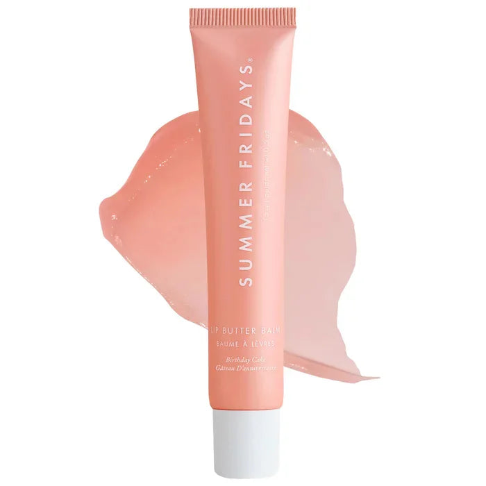 Summer Friday’s Vanilla Beige Lip Balm – Moisturizing Transparent Lip Gloss Set