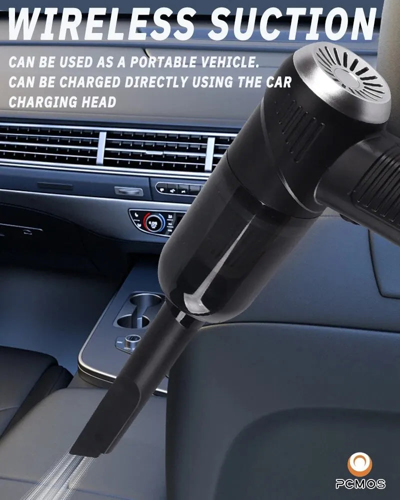 Automatic Car Vacuum Cleaner with Wireless Charging