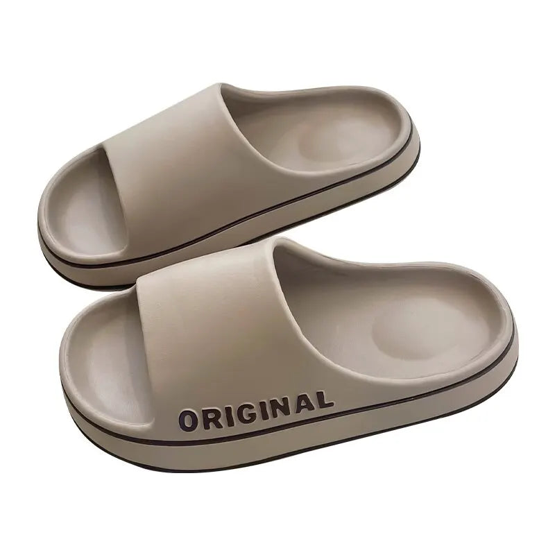 Letter Slides – Thick Sole Non-Slip Slippers for