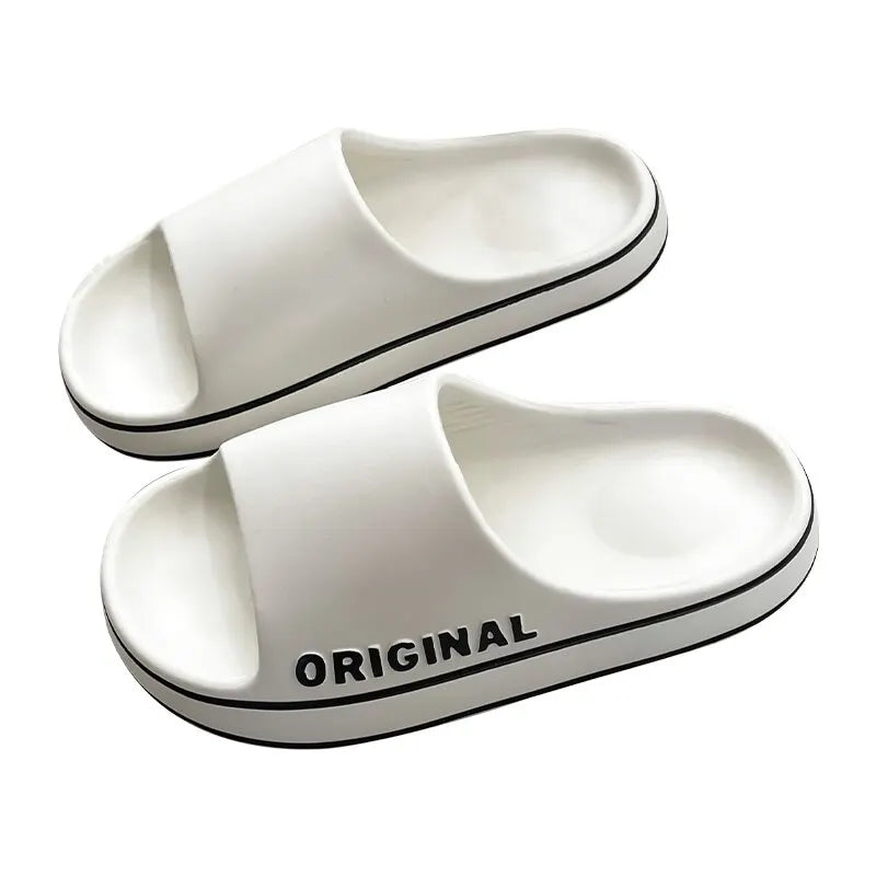 Letter Slides – Thick Sole Non-Slip Slippers for
