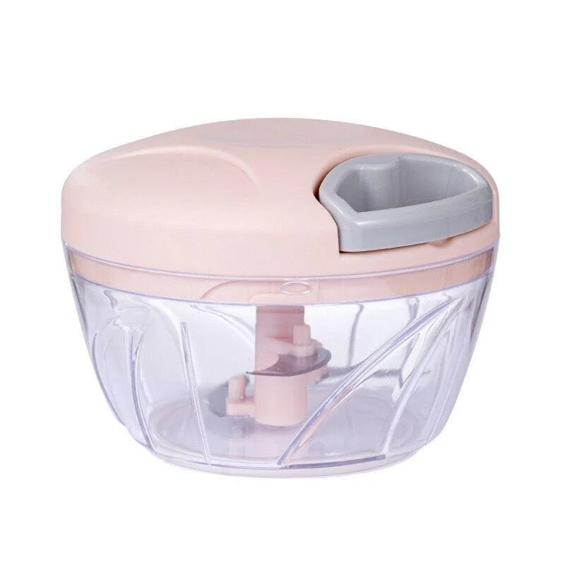 Manual Food Chopper – 500/900ML Meat & Veggie Mincer