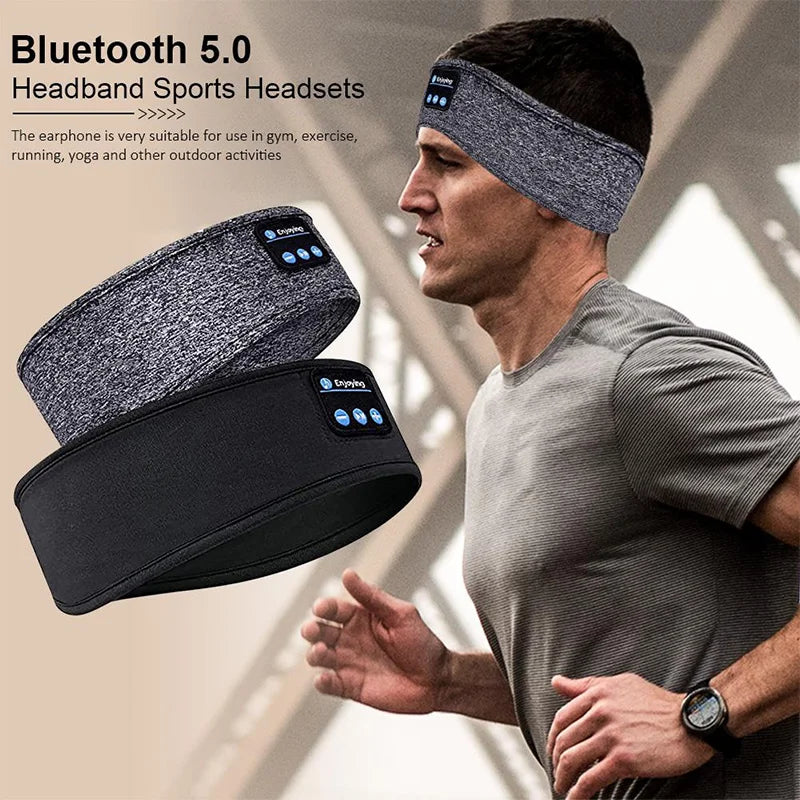 Wireless Music Headband – Bluetooth Headphones for Sleep & Sport