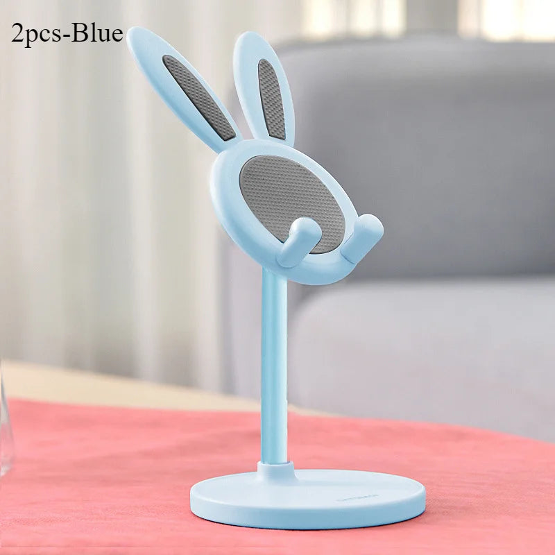 Multifunctional Rabbit Phone Stand – Cute, Adjustable, and Handy