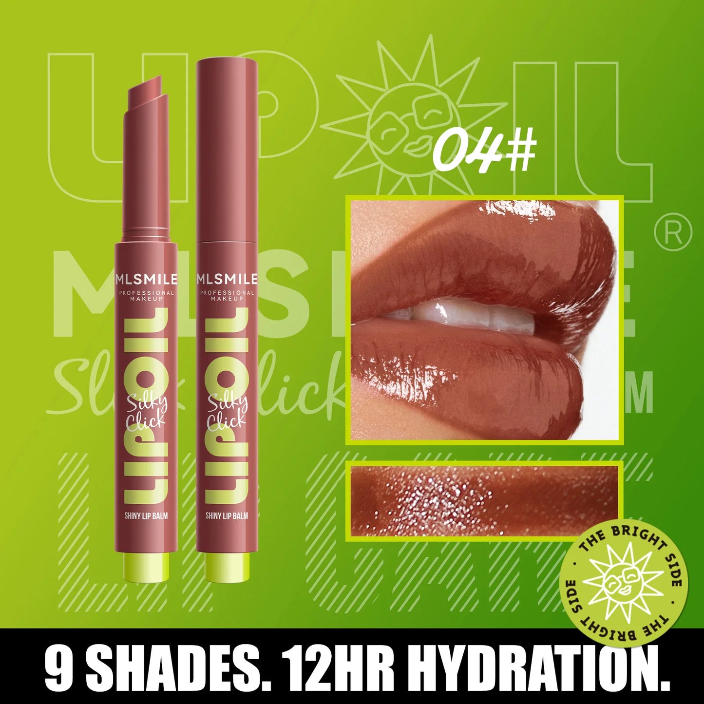 GlowPress Silky Lip Gloss – Multi-Color Shine, Hydrating