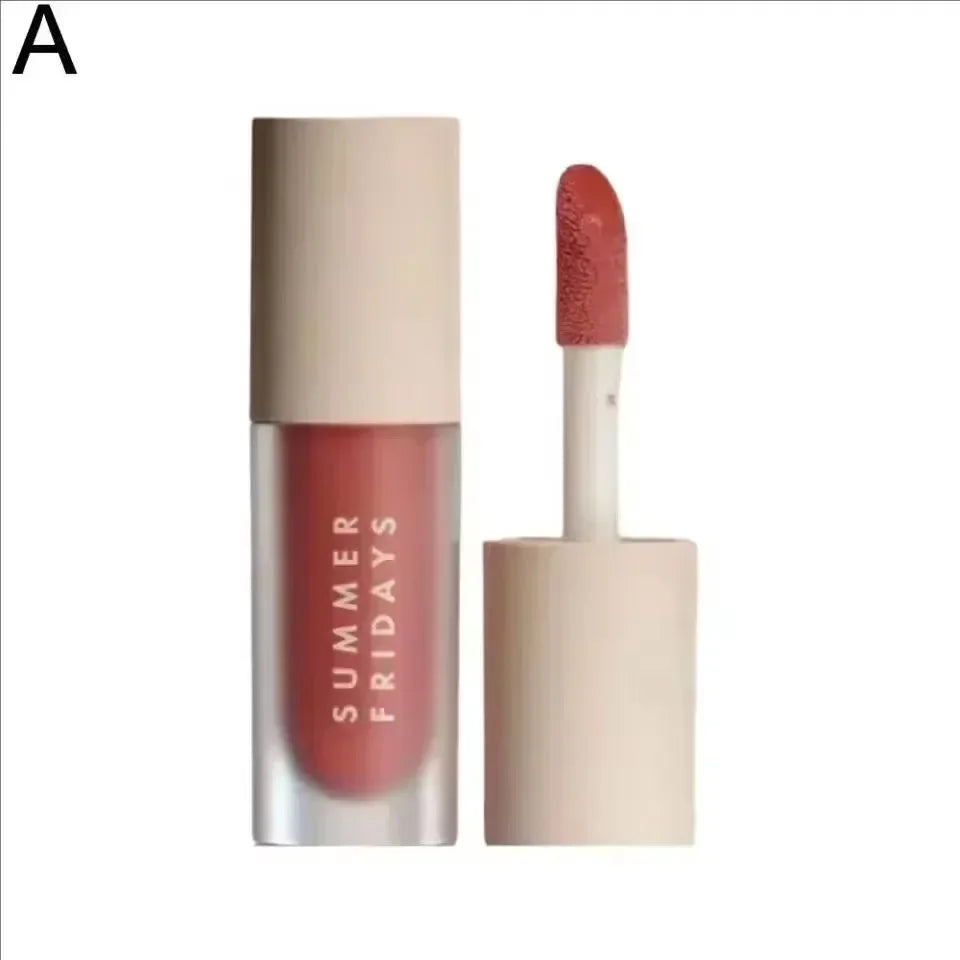 Summer Friday’s Vanilla Beige Lip Balm – Moisturizing Transparent Lip Gloss Set