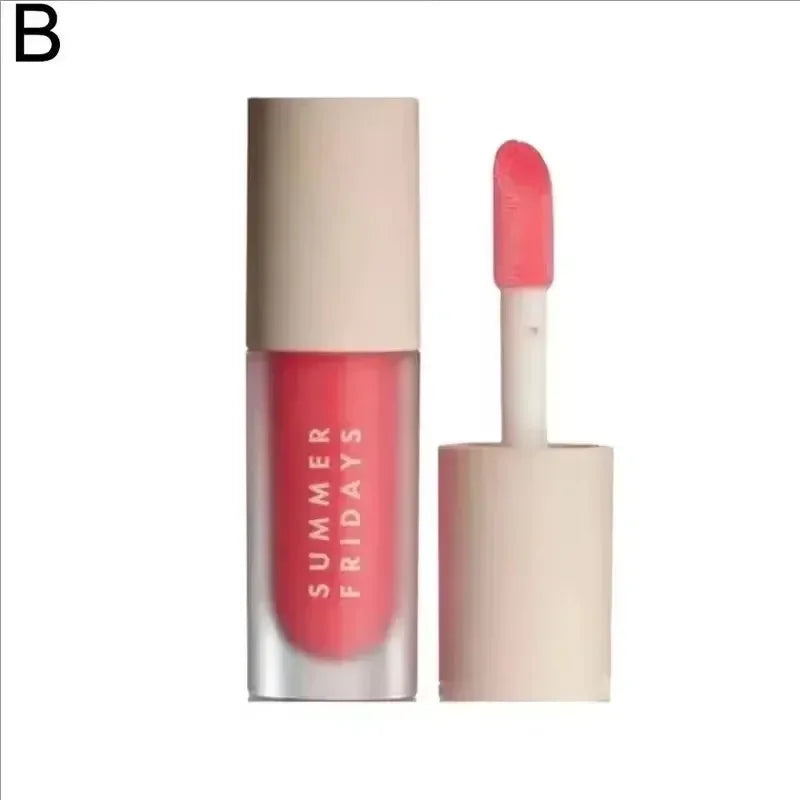 Summer Friday’s Vanilla Beige Lip Balm – Moisturizing Transparent Lip Gloss Set