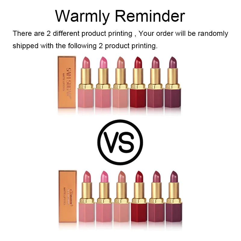 Sam Sugar Matte Lipstick – Long-Lasting Velvet Finish